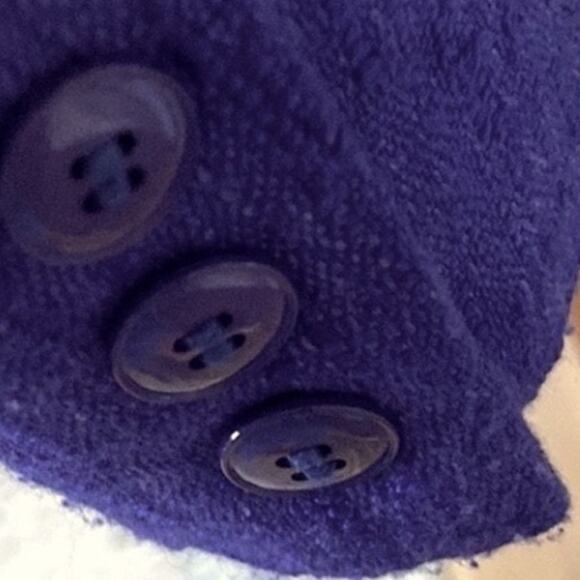 Vintage Womens Jacket Small Blazer Fall 80s Linen 90’s Classic Boho Preppy - Picture 15 of 15